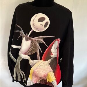Disney Nightmare Before Christmas Sweatshirt - Size XL